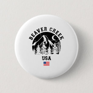 Chapa Redonda De 5 Cm Estación de esquí alpino Beaver Creek Colorado