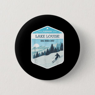 Chapa Redonda De 5 Cm estación de esquí lake louise canadá snowboarding