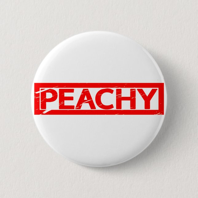 Chapa Redonda De 5 Cm Estampado de Peachy (Anverso)