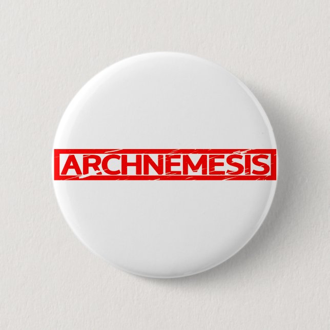 Chapa Redonda De 5 Cm Estampilla de archnémesis (Anverso)