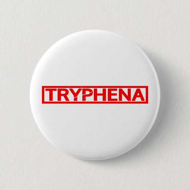 Chapa Redonda De 5 Cm Estampilla de Tryphena (Anverso)