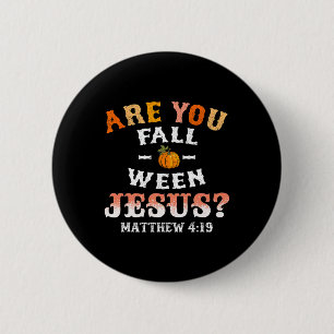 Chapa Redonda De 5 Cm ¿Estás entre la fe cristiana de Jesús Mateo?