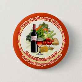 Chapa Redonda De 5 Cm Este cocinero utiliza vino