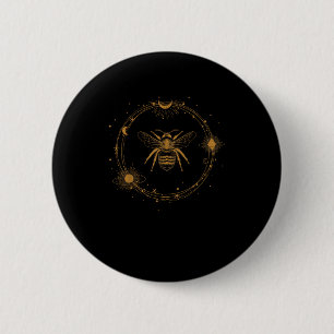 Chapa Redonda De 5 Cm Estética Cottagecore Academia Goblincore Abeja