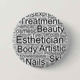 Chapa Redonda De 5 Cm Esthetician