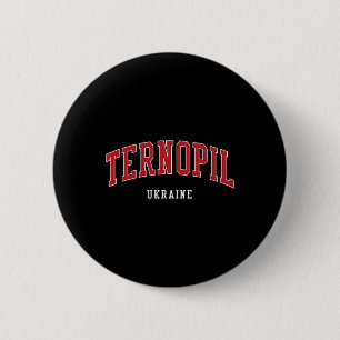 Chapa Redonda De 5 Cm Estilo universitario de la universidad de Ternopil