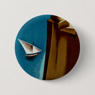 Chapa Redonda De 5 Cm Estoril - Cascais Portugal