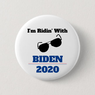 Chapa Redonda De 5 Cm Estoy con Biden en 2020