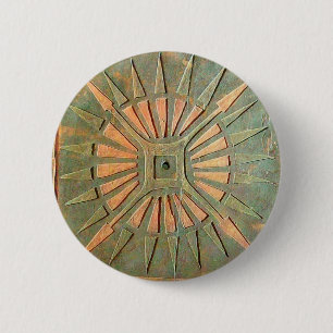 CHAPA REDONDA DE 5 CM ESTRELLA DE LA MAÑANA