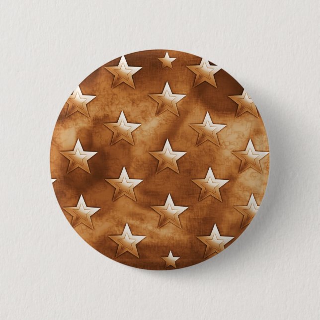 Chapa Redonda De 5 Cm Estrellas (Anverso)