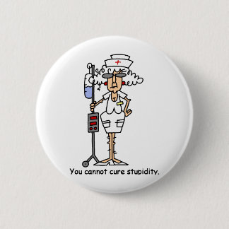 Chapa Redonda De 5 Cm ¡Estupidez!