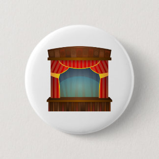 Chapa Redonda De 5 Cm Etapa del teatro