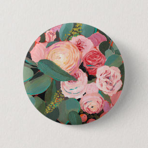 Chapa Redonda De 5 Cm Eucalipto Bouquet