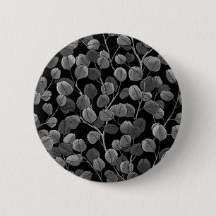 Chapa Redonda De 5 Cm Eucalipto en gris