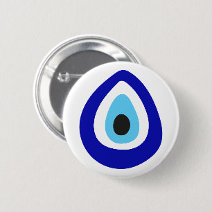 Chapa Redonda De 5 Cm Evil Eye Nazar Amulet