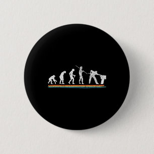 Chapa Redonda De 5 Cm Evolución Billiards Funny Vintage