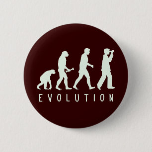 Chapa Redonda De 5 Cm Evolución: Birder