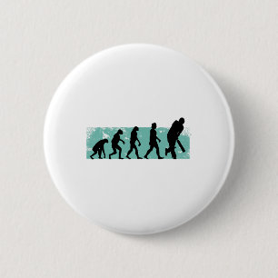 Chapa Redonda De 5 Cm Evolución del cricket Cricket
