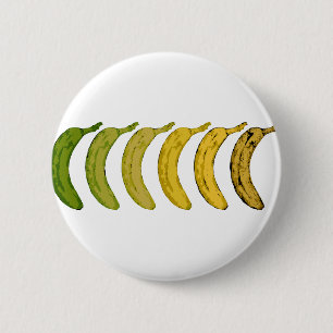 Chapa Redonda De 5 Cm Evolución del plátano