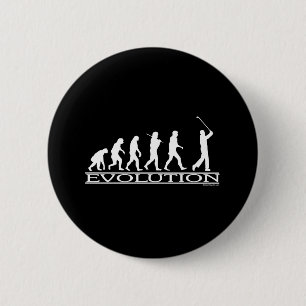 Chapa Redonda De 5 Cm Evolución - hombre - golf