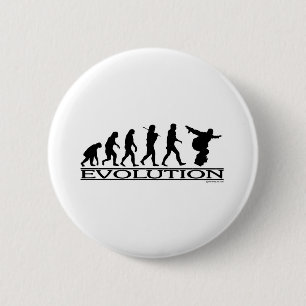 Chapa Redonda De 5 Cm Evolución - snowboard
