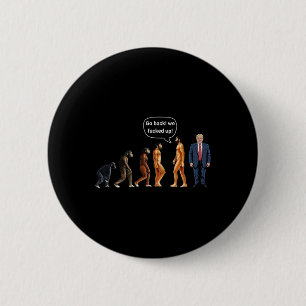 Chapa Redonda De 5 Cm Evolución Vete Al Ck Nosotros Ed Up Donald Trump 