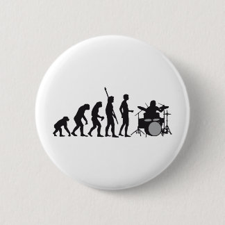 Chapa Redonda De 5 Cm evolution drummer