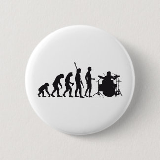 Chapa Redonda De 5 Cm evolution drummer