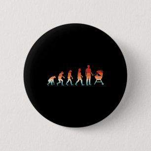 Chapa Redonda De 5 Cm Evolution Grilling Funny Bbq Retro Grill Barbacoa