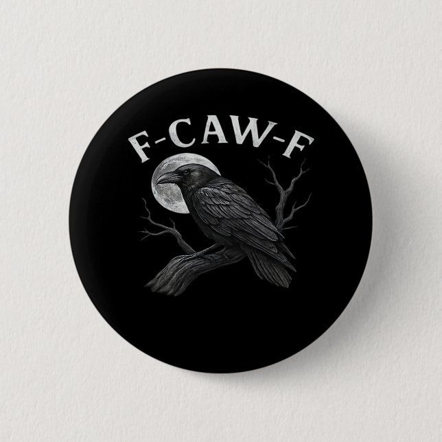 Chapa Redonda De 5 Cm F-Caw-F Genial Único (Anverso)