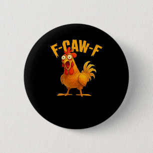 Chapa Redonda De 5 Cm F-Caw-F-Pollo Vintage Esencial Genial