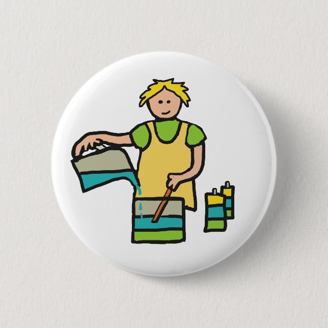 Chapa Redonda De 5 Cm Fabricación de velas (Anverso)