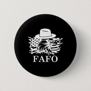 Chapa Redonda De 5 Cm Fafo Trump Us Flag,donald Trump Fafo Sign,f Alrede
