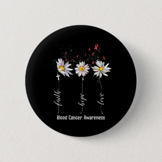 Chapa Redonda De 5 Cm Faith Hope Love Sangre Cancer Awareness Flower Gif