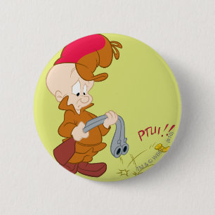 Chapa Redonda De 5 Cm Fallo de pistola de ELMER FUDD™