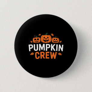 Chapa Redonda De 5 Cm Familia de parches de calabaza divertida de calaba