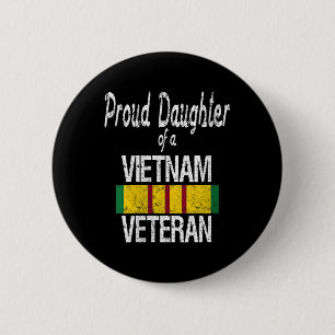 Chapa Redonda De 5 Cm Familia Militar Estadounidense - Orgullosa Hija De