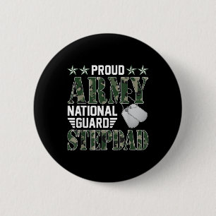 Chapa Redonda De 5 Cm Familia Militar Esteban de la guardia nacional del