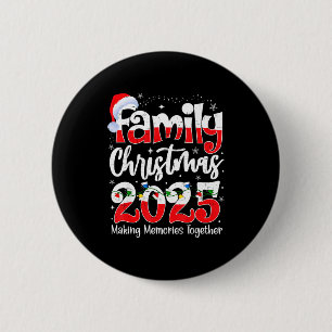 Chapa Redonda De 5 Cm Familia Navidad 2025 Familia Combinada Navidad 20