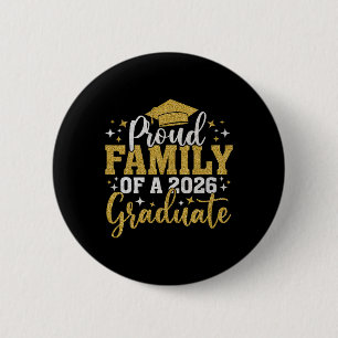 Chapa Redonda De 5 Cm Familia Senior 2026 Orgullosa Familia De Un Gradua