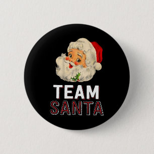 Chapa Redonda De 5 Cm Familia Team Santa Navidades coincidiendo con Paja