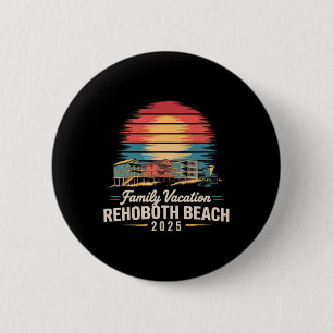 Chapa Redonda De 5 Cm Familia Vacaciones Rehoboth Beach 2025