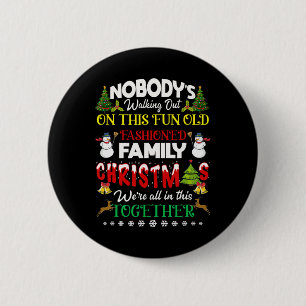 Chapa Redonda De 5 Cm Familiares Navidades estamos todos juntos en esto