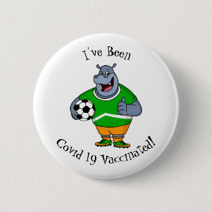 Chapa Redonda De 5 Cm Famoso ilustracion de personalizado de futbolista 