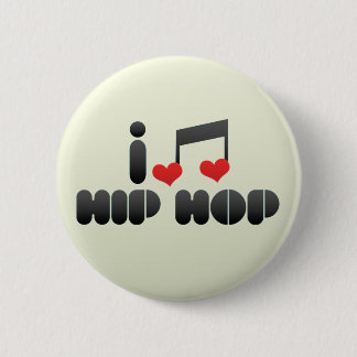 Chapa Redonda De 5 Cm Fan de Hip Hop