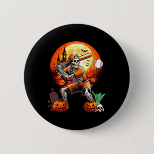 Chapa Redonda De 5 Cm Fanático del entrenador del jugador de béisbol Hal