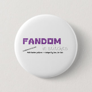 Chapa Redonda De 5 Cm Fandom en puntadas