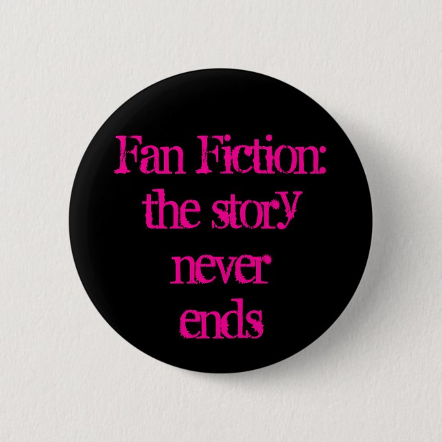 Chapa Redonda De 5 Cm FanFiction (Anverso)