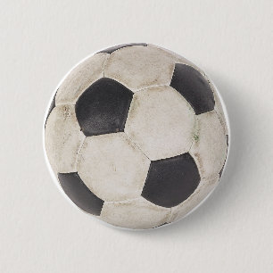 Chapa Redonda De 5 Cm Fans de la pelota de fútbol de fútbol de fútbol