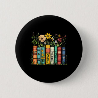 Chapa Redonda De 5 Cm Fantasía dramática tragedia libro floral sutil ant